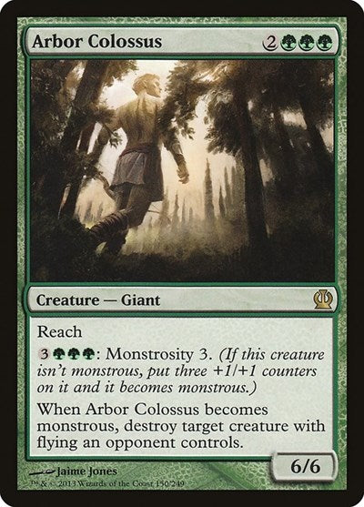 Arbor Colossus (THS) #150 Rare (Near Mint) Theros Magic: The Gathering: 2013