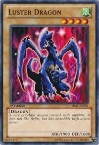 Luster Dragon (SDBE) #SDBE-EN004 Common / Short Print (Unlimited Lightly Played) Structure Deck: Saga of Blue-Eyes White Dragon YuGiOh: 2013