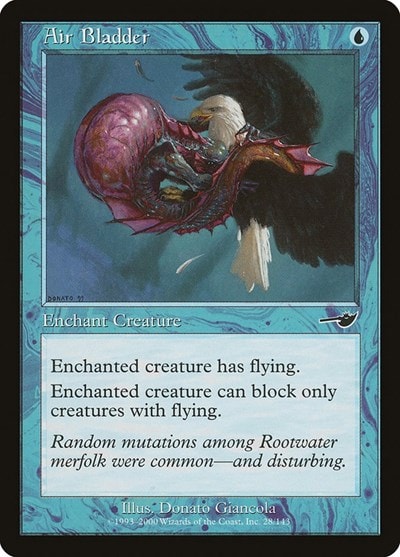 Air Bladder (NMS) #28 Common (Lightly Played) Nemesis Magic: The Gathering: 2000