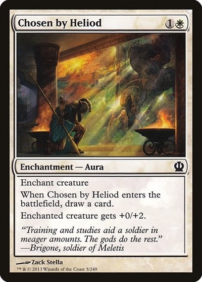 Chosen by Heliod (THS) #5 Common (Lightly Played) Theros Magic: The Gathering: 2013