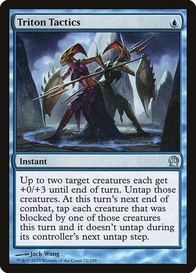 Triton Tactics (THS) #71 Uncommon (Lightly Played) Theros Magic: The Gathering: 2013