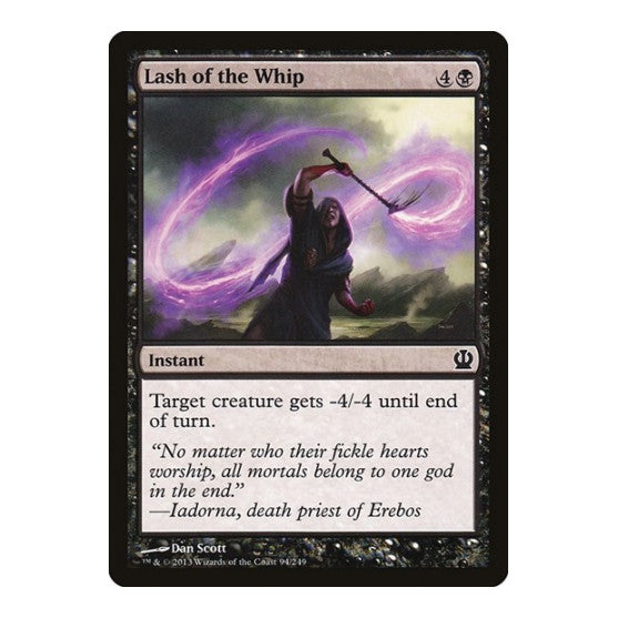 Lash of the Whip (THS) #94 Common (Lightly Played) Theros Magic: The Gathering: 2013
