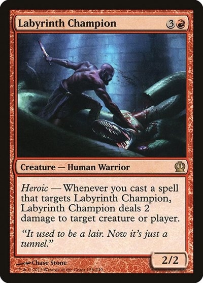 Labyrinth Champion (THS) #126 Rare (Lightly Played) Theros Magic: The Gathering: 2013