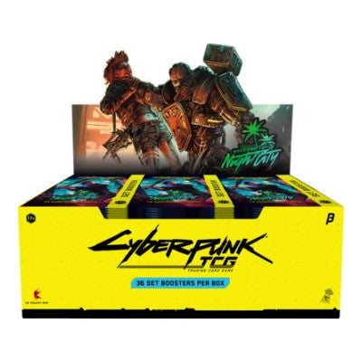 Welcome to Night City - Beta Booster Box () None (Unopened) Welcome to Night City - Beta Cyberpunk TCG: 2026