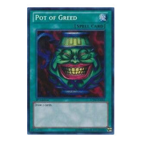 Pot of Greed (LC04) #LCJW-EN061 Secret Rare (1st Edition Near Mint) Legendary Collection 4: Joey's World YuGiOh: 2013