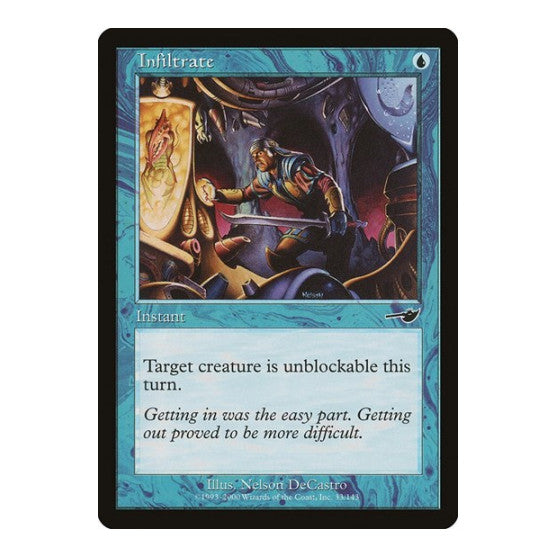Infiltrate (NMS) #33 Common Nemesis Magic: The Gathering: 2000