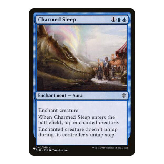 Charmed Sleep (LIST) #40 Common (Lightly Played) The List Reprints Magic: The Gathering: 2026