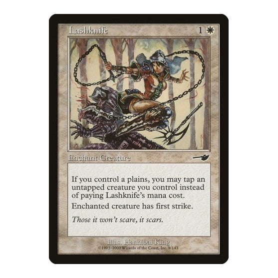 Lashknife (NMS) #9 Common Nemesis Magic: The Gathering: 2000