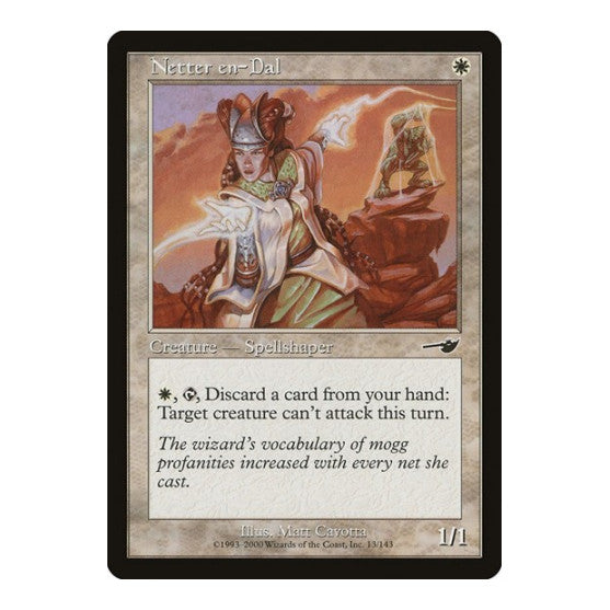 Netter en-Dal (NMS) #13 Common (Moderately Played) Nemesis Magic: The Gathering: 2000