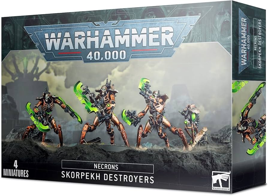 Warhammer 40k Necrons: Sporkh Destroyers