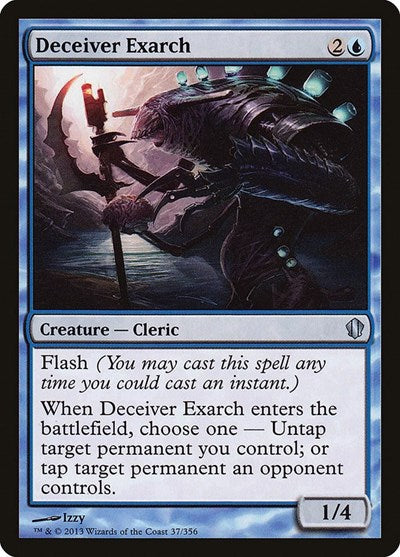 Deceiver Exarch (C13) #37 Uncommon (Lightly Played) Commander 2013 Magic: The Gathering: 2013