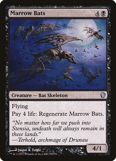 Marrow Bats (C13) #82 Uncommon (Near Mint) Commander 2013 Magic: The Gathering: 2013