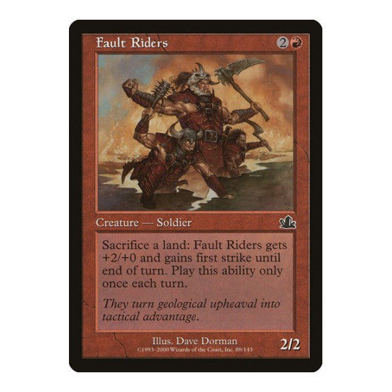 Fault Riders (PCY) #88 Common Prophecy Magic: The Gathering: 2000