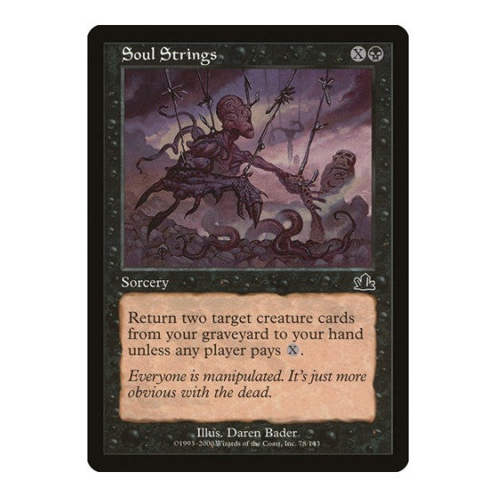 Soul Strings (PCY) #78 Common Prophecy Magic: The Gathering: 2000