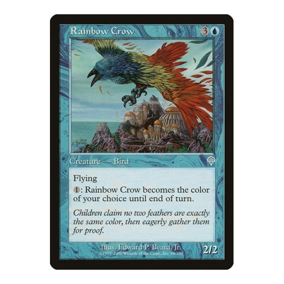 Rainbow Crow (INV) #69 Uncommon Invasion Magic: The Gathering: 2000