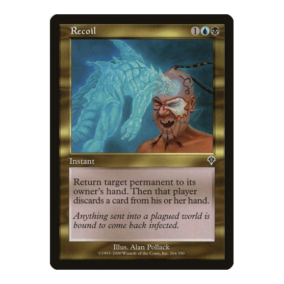 Recoil (INV) #264 Common (Lightly Played) Invasion Magic: The Gathering: 2000