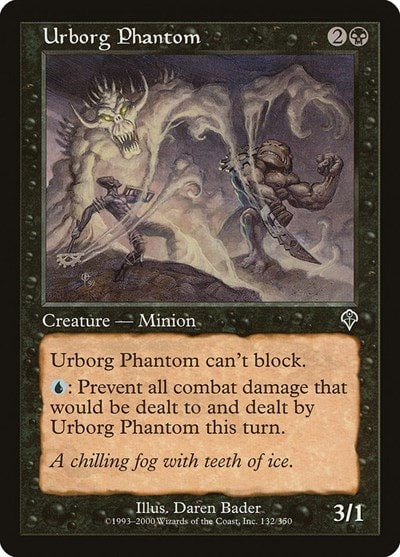 Urborg Phantom (INV) #132 Common Invasion Magic: The Gathering: 2000