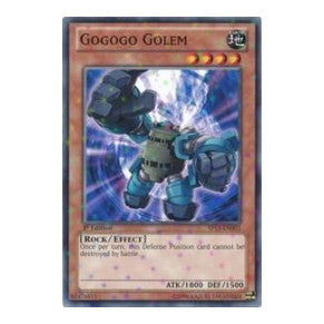 Gogogo Golem (Starfoil) (SP13) #SP13-EN003 Starfoil Rare (Unlimited Lightly Played) Star Pack 2013 YuGiOh: 2013