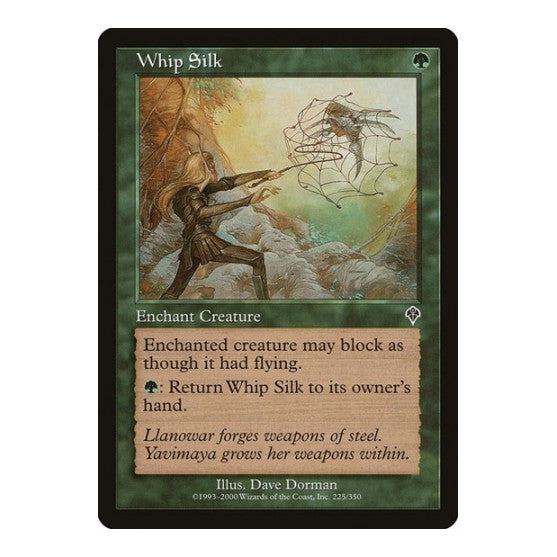 Whip Silk (INV) #225 Common Invasion Magic: The Gathering: 2000