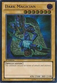 Dark Magician (UTR) (YSYR) #YSYR-EN001 Ultimate Rare (1st Edition Heavily Played) Starter Deck: Yugi Reloaded YuGiOh: 2013