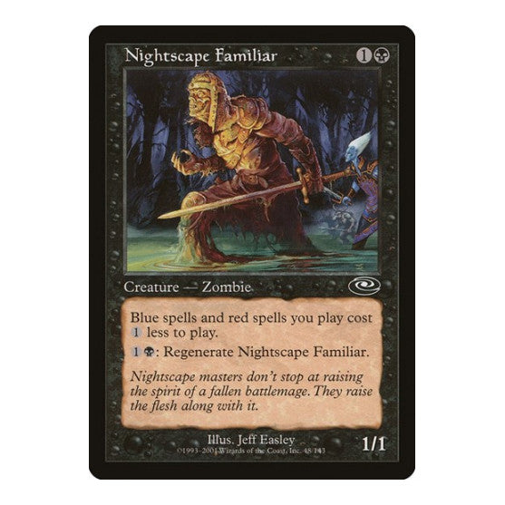Nightscape Familiar (PLS) #48 Common (Lightly Played) Planeshift Magic: The Gathering: 2001