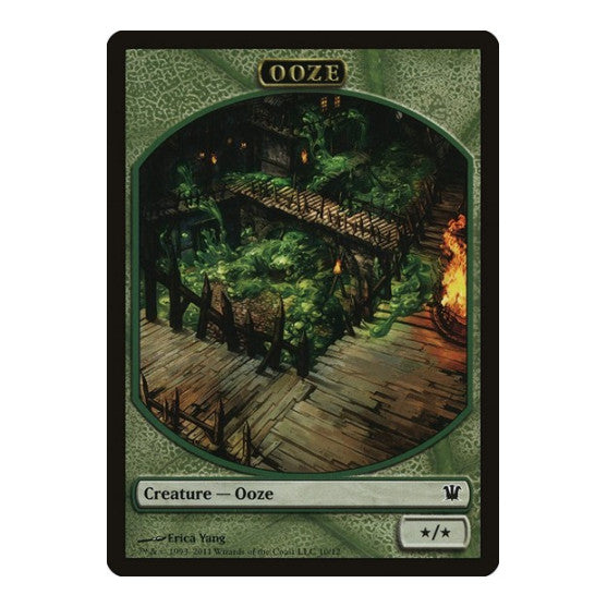 Ooze Token (ISD) #10 T (Lightly Played) Innistrad Magic: The Gathering: 2011