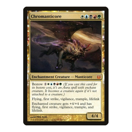 Chromanticore (BNG) #144 Mythic Rare (Lightly Played) Born of the Gods Magic: The Gathering: 2014