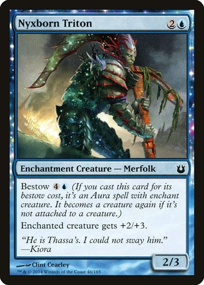 Nyxborn Triton (BNG) #46 Common (Lightly Played) Born of the Gods Magic: The Gathering: 2014