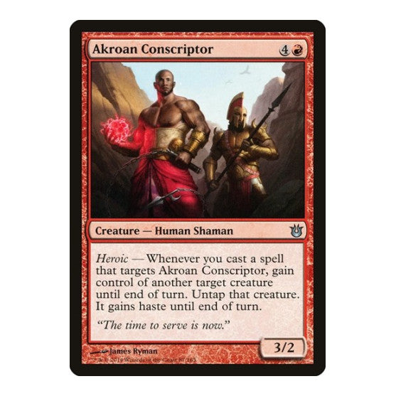Akroan Conscriptor (BNG) #87 Uncommon Born of the Gods Magic: The Gathering: 2014