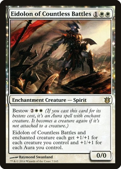 Eidolon of Countless Battles (BNG) #7 Rare (Lightly Played) Born of the Gods Magic: The Gathering: 2014