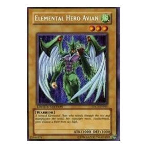 Elemental HERO Avian (EHC1) #EHC1-EN001 Secret Rare (Limited Heavily Played) Elemental Hero Collection 1 YuGiOh: 2007