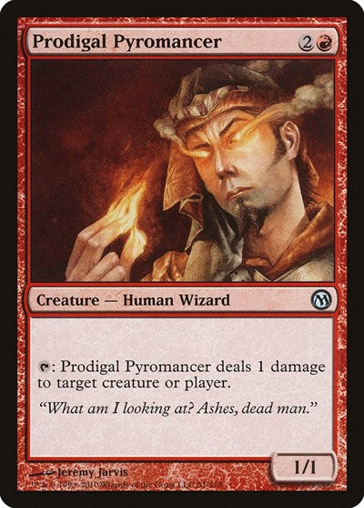 Prodigal Pyromancer (DPA) #51 Uncommon (Moderately Played) Duels of the Planeswalkers Magic: The Gathering: 2009
