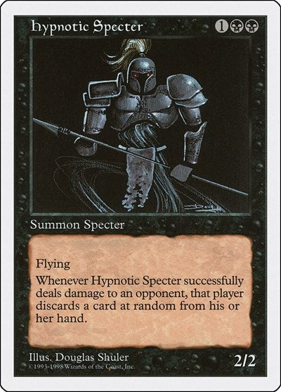 Hypnotic Specter (ATH) #24 Uncommon (Moderately Played) Anthologies Magic: The Gathering: 1998
