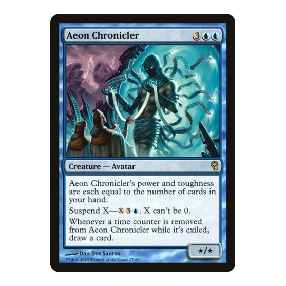 Aeon Chronicler (DDM) #17 Rare (Heavily Played) Duel Decks: Jace vs. Vraska Magic: The Gathering: 2014