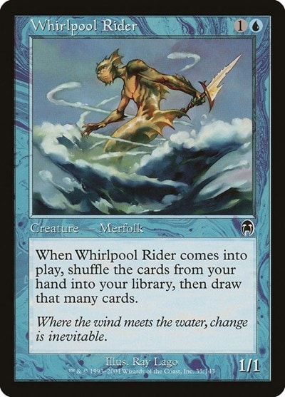 Whirlpool Rider (APC) #35 Common Apocalypse Magic: The Gathering: 2001
