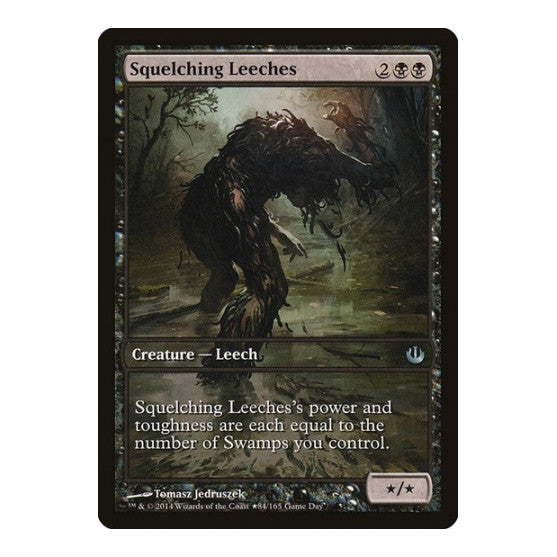 Squelching Leeches (GAME) #84 Promo (Lightly Played) Game Day & Store Championship Promos Magic: The Gathering: 2026
