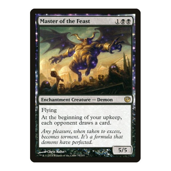 Master of the Feast (JOU) #75 Rare (Moderately Played) Journey Into Nyx Magic: The Gathering: 2014