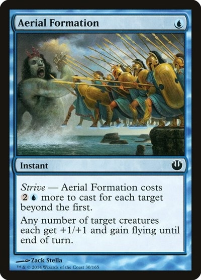 Aerial Formation (JOU) #30 Common (Lightly Played) Journey Into Nyx Magic: The Gathering: 2014