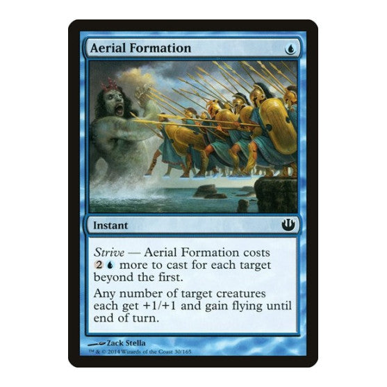 Aerial Formation (JOU) #30 Common (Lightly Played) Journey Into Nyx Magic: The Gathering: 2014