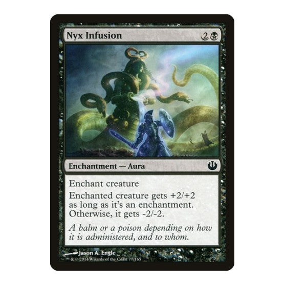 Nyx Infusion (JOU) #77 Common (Lightly Played) Journey Into Nyx Magic: The Gathering: 2014