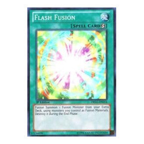 Flash Fusion (DRLG) #DRLG-EN016 Super Rare (Unlimited Lightly Played) Dragons of Legend YuGiOh: 2014