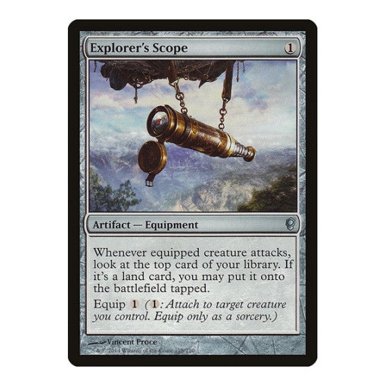 Explorers Scope (CNS) #198 Uncommon (Lightly Played) Conspiracy Magic: The Gathering: 2014