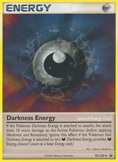 Darkness Energy (MD) #93/100 Uncommon (Moderately Played) Majestic Dawn Pokemon: 2008