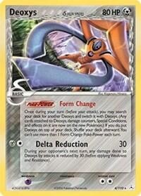 Deoxys (Delta Species - Defense Forme) (HP) #4/110 Holo Rare EX Holon Phantoms Pokemon: 2006