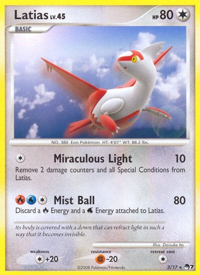 Latias (POP) #003/017 Rare POP Series 7 Pokemon: 2026