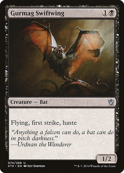 Gurmag Swiftwing (KTK) #74 Uncommon (Lightly Played) Khans of Tarkir Magic: The Gathering: 2014