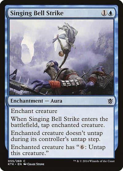 Singing Bell Strike (KTK) #55 Common Khans of Tarkir Magic: The Gathering: 2014