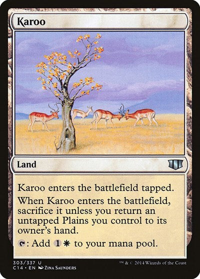 Karoo (C14) #303 Uncommon (Near Mint) Commander 2014 Magic: The Gathering: 2014