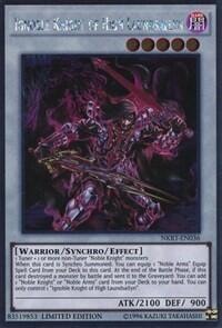 Ignoble Knight of High Laundsallyn (NKRT) #NKRT-EN036 Platinum Rare (Limited Moderately Played) Noble Knights of the Round Table Box Set YuGiOh: 2014