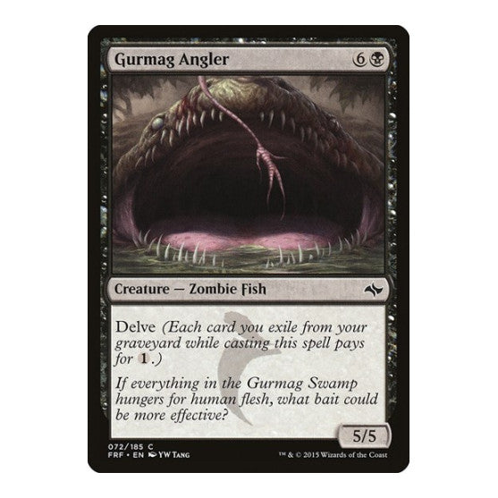 Gurmag Angler (FRF) #72 Common (Lightly Played) Fate Reforged Magic: The Gathering: 2015